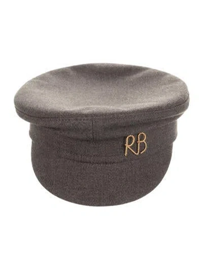 Pre-owned Ruslan Baginskiy Grey Newsboy Hat