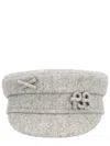 Ruslan Baginskiy Grey Solid Logo Bakerboy Hat In Gray