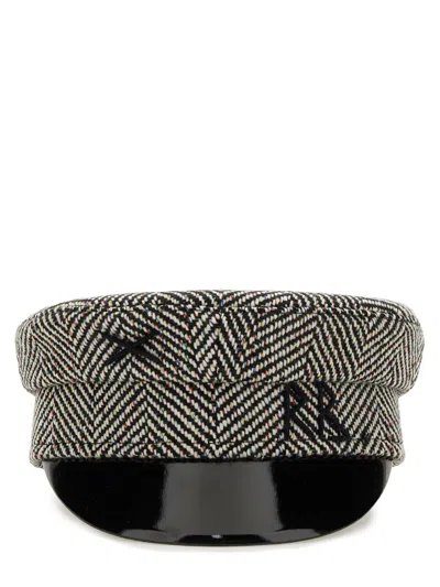 Ruslan Baginskiy Baker Boy Hat In Black