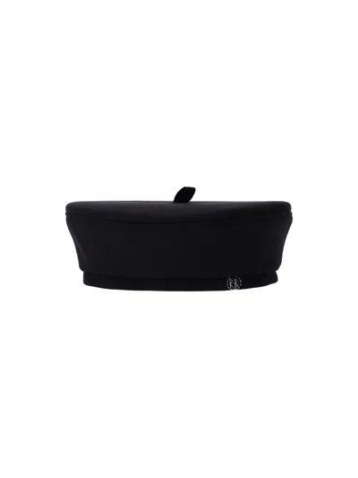 Ruslan Baginskiy Hat "monogram Embroidered" In Black