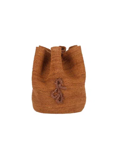 Ruslan Baginskiy Hatbag' Convertible Bag – Brown