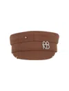 Ruslan Baginskiy Casual Hat Gold-tone Hardware In Brown