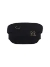 Ruslan Baginskiy Wool Hat With Baker Boy Brooch In Black