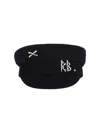 Ruslan Baginskiy Studded Logo Embellished Cap In Black