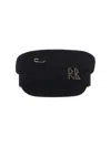 Ruslan Baginskiy Wool Hat With Baker Boy Brooch In Black