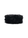 Ruslan Baginskiy 'pillbox' Fur Hat In Black