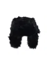 Ruslan Baginskiy Faux-fur Ear Flaps Hat In Black