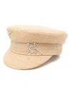 Ruslan Baginskiy Baker Boy Straw Cap In Multicolor