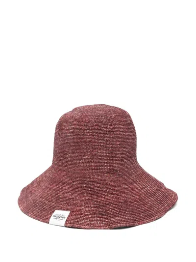 Ruslan Baginskiy Interwoven-design Bucket Fat In Red