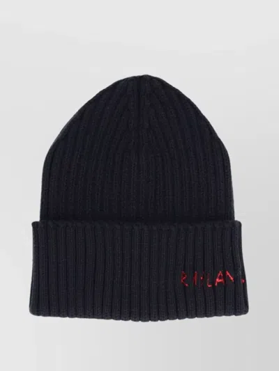 Ruslan Baginskiy Knit Ribbed Turn-up Brim Hat