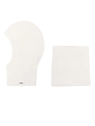 Ruslan Baginskiy Knitted Balaclava In White