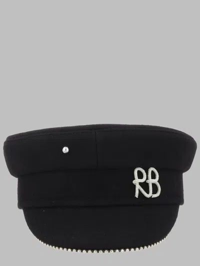 Ruslan Baginskiy Kpc033pf26_wprschasirbblack Flat Cap In Black