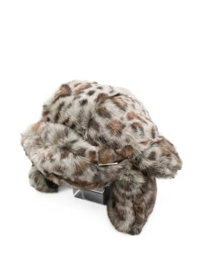 Ruslan Baginskiy Leopard-print Trapper Hat In Animal Print