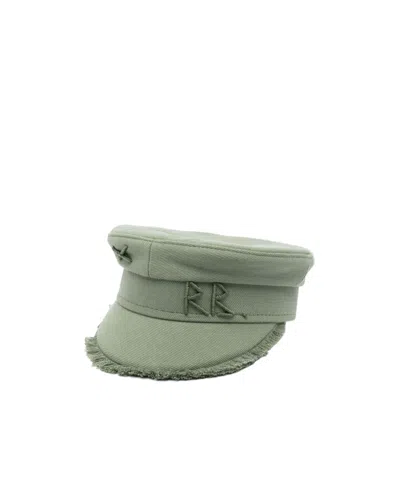 Ruslan Baginskiy Green Baker Boy Embroidered Cap