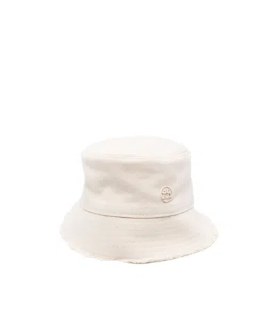 Ruslan Baginskiy Logo-appliqué Cotton Bucket Hat In White