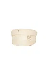 Ruslan Baginskiy Logo-appliqué Newsboy Cap In White