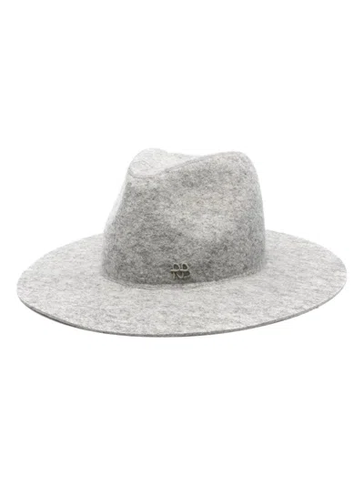 Ruslan Baginskiy Wool Felt Hat In Grey