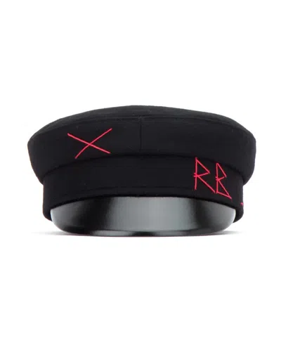 Ruslan Baginskiy Logo Baker Boy Hat In Black