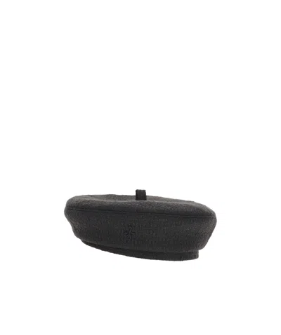 RUSLAN BAGINSKIY RUSLAN BAGINSKIY TEXTURED BERET HAT