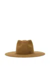 Ruslan Baginskiy Logo-detail Felt Fedora Hat In Brown
