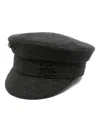Ruslan Baginskiy Straw Baker Boy Hat In Black