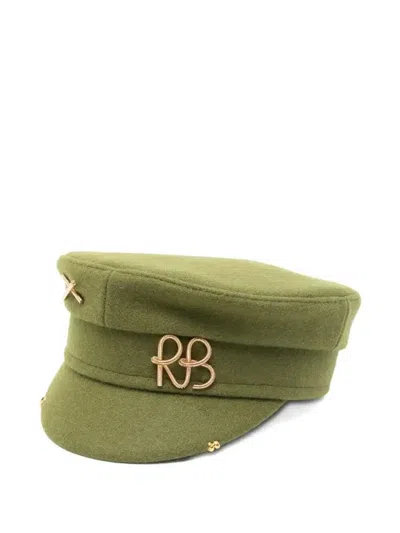 Ruslan Baginskiy Logo-embellishment Beret In Green