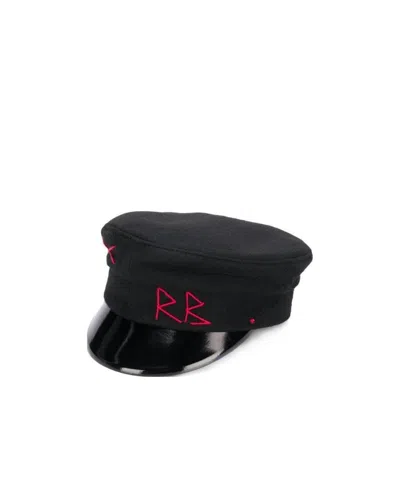 Ruslan Baginskiy Logo-embroidered Baker Hat In Black