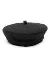 Ruslan Baginskiy Logo-embroidered Bakerboy Hat In Black