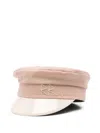 Ruslan Baginskiy Logo-embroidered Bakerboy Hat In Neutrals