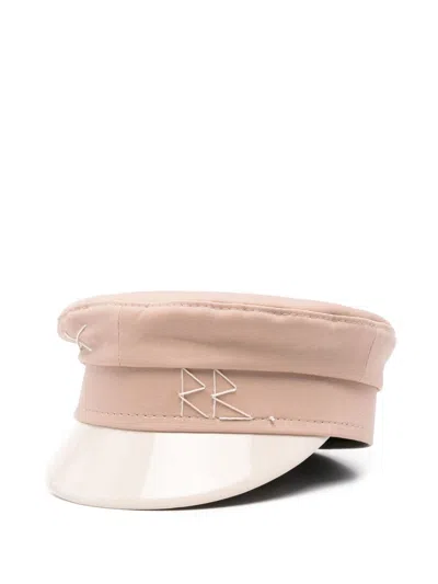 Ruslan Baginskiy Logo-embroidered Bakerboy Hat In Neutrals