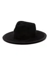 Ruslan Baginskiy Wide Brim Wool Felt Fedora Hat In Black