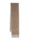 Ruslan Baginskiy Logo-embroidered Scarf In Brown