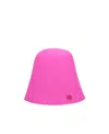 Ruslan Baginskiy Wide Brim Soft Texture Hat In Pink