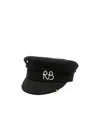 Ruslan Baginskiy Structured Hat Featuring Subtle Metal Accents In Black