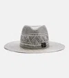 Ruslan Baginskiy Patterned Logo-detail Hat In Gray
