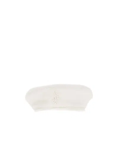 Ruslan Baginskiy Logo Hat In White