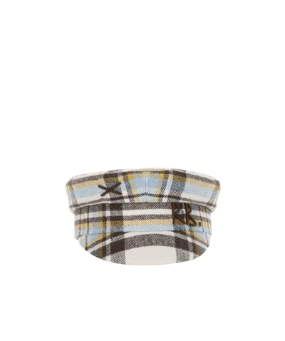 Ruslan Baginskiy Logo Logo Hat In Gray