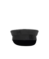 Ruslan Baginskiy Logo-embroidered Baker Boy Cap In Black