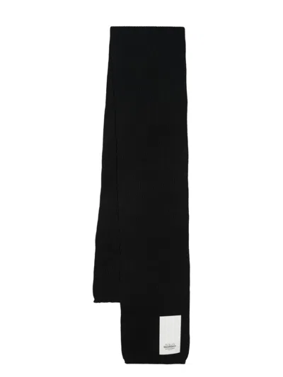 Ruslan Baginskiy Logo-patch Scarf In Black