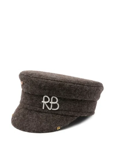 Ruslan Baginskiy Logo-detail Hat In Brown