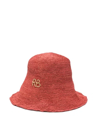 Ruslan Baginskiy Logo-embellished Bucket Hat In Gold