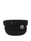 Ruslan Baginskiy Structured Hat Featuring Subtle Metal Accents In Black