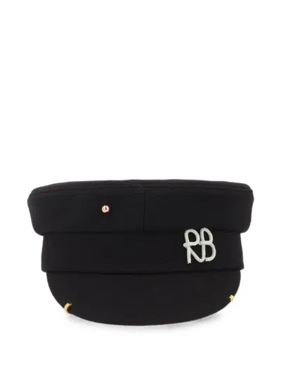 Ruslan Baginskiy Structured Hat Featuring Subtle Metal Accents In Black