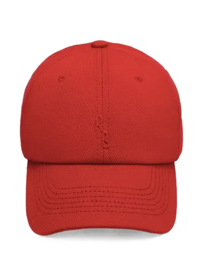 Ruslan Baginskiy Logo-embroidered Baseball Cap In Red
