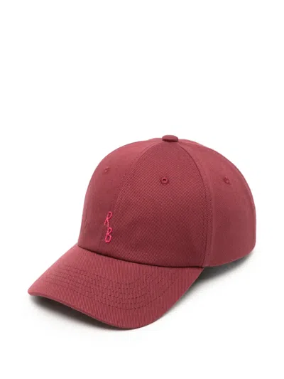 Ruslan Baginskiy Logo-embroidered Baseball Cap In Red