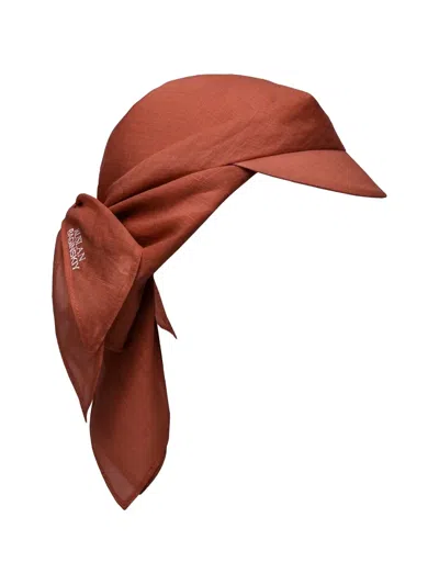 Ruslan Baginskiy Hair Accessory Headband Featuring Bow Detail In Brown