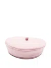 Ruslan Baginskiy Loop-detailed Beret In Pink