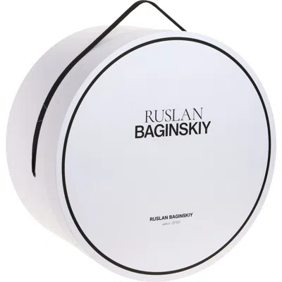 Ruslan Baginskiy Medium Hat Box In White