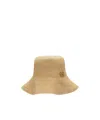 Ruslan Baginskiy Monogram-embellished Bucket Hat In Nude