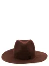 Ruslan Baginskiy Monogram-embellished Fedora Hat With Wide Brim